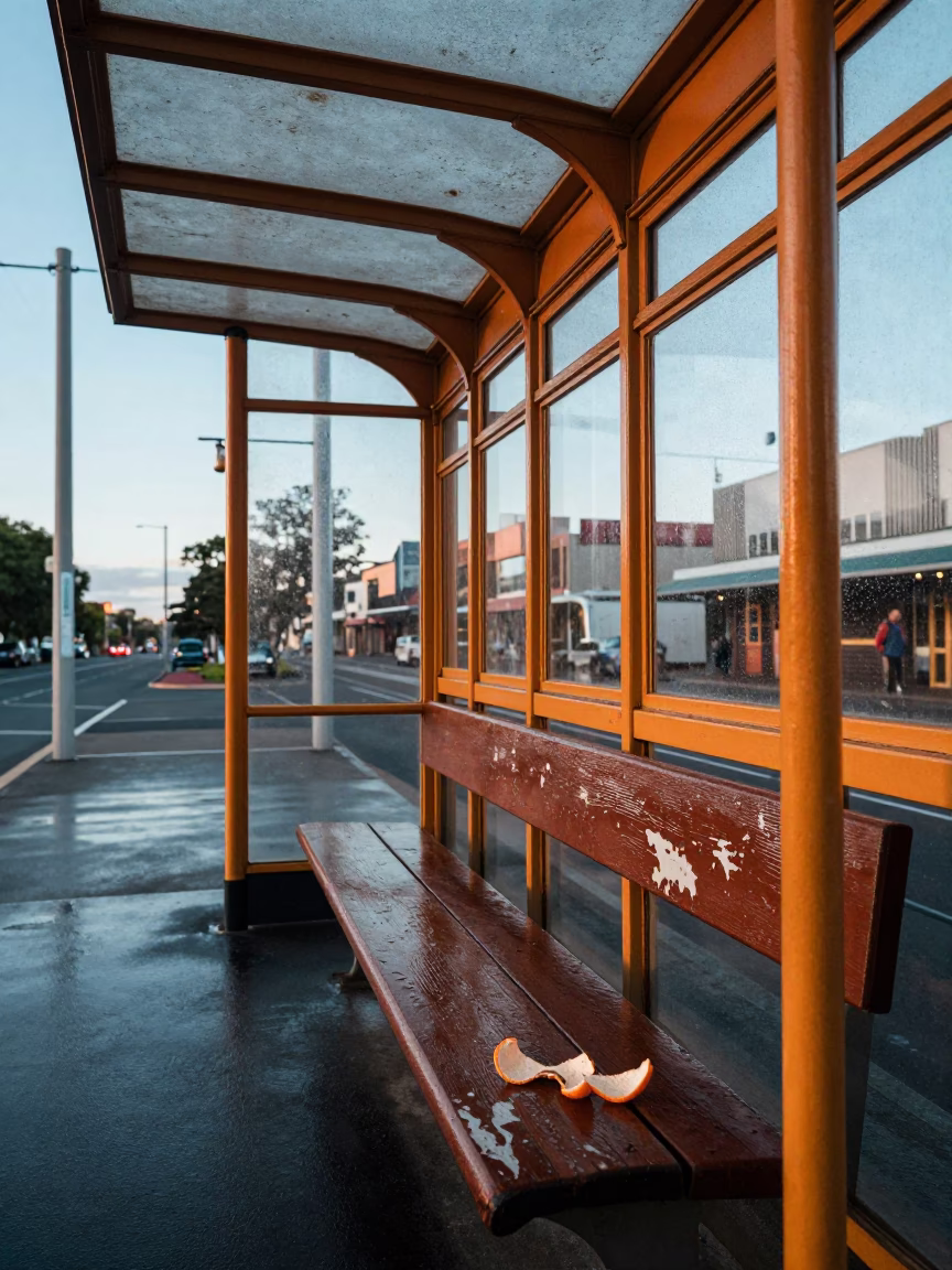 Orange Peel in Perth in in Perth, Western Australia, Australia