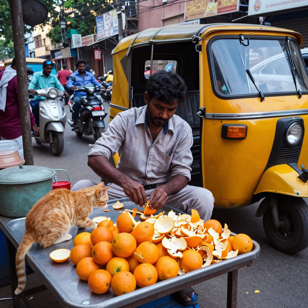 Orange Peels in Chennai in in Chennai, India