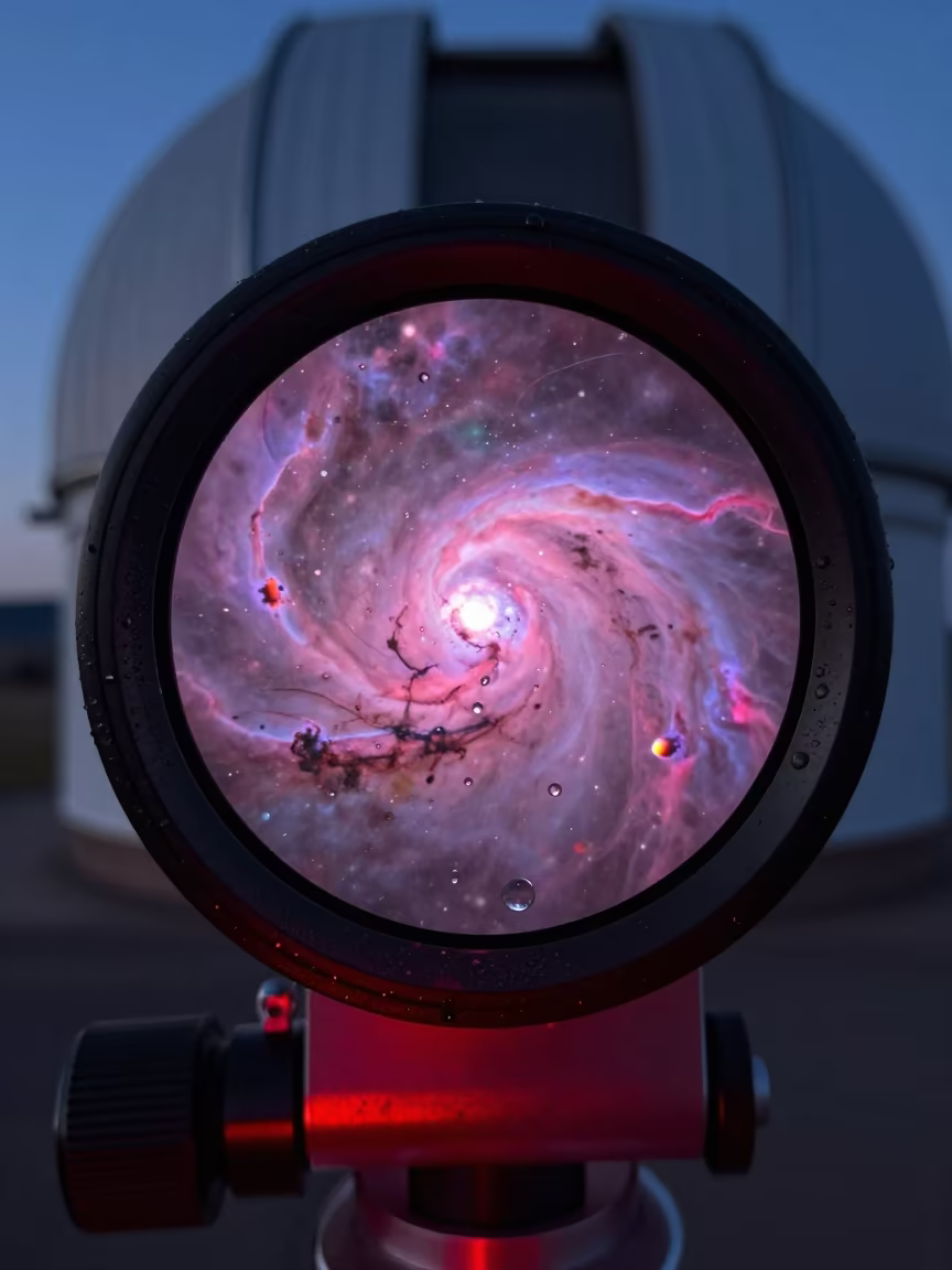 Orion Nebula View from Mendoza Observatory in at a remote field station in Mendoza