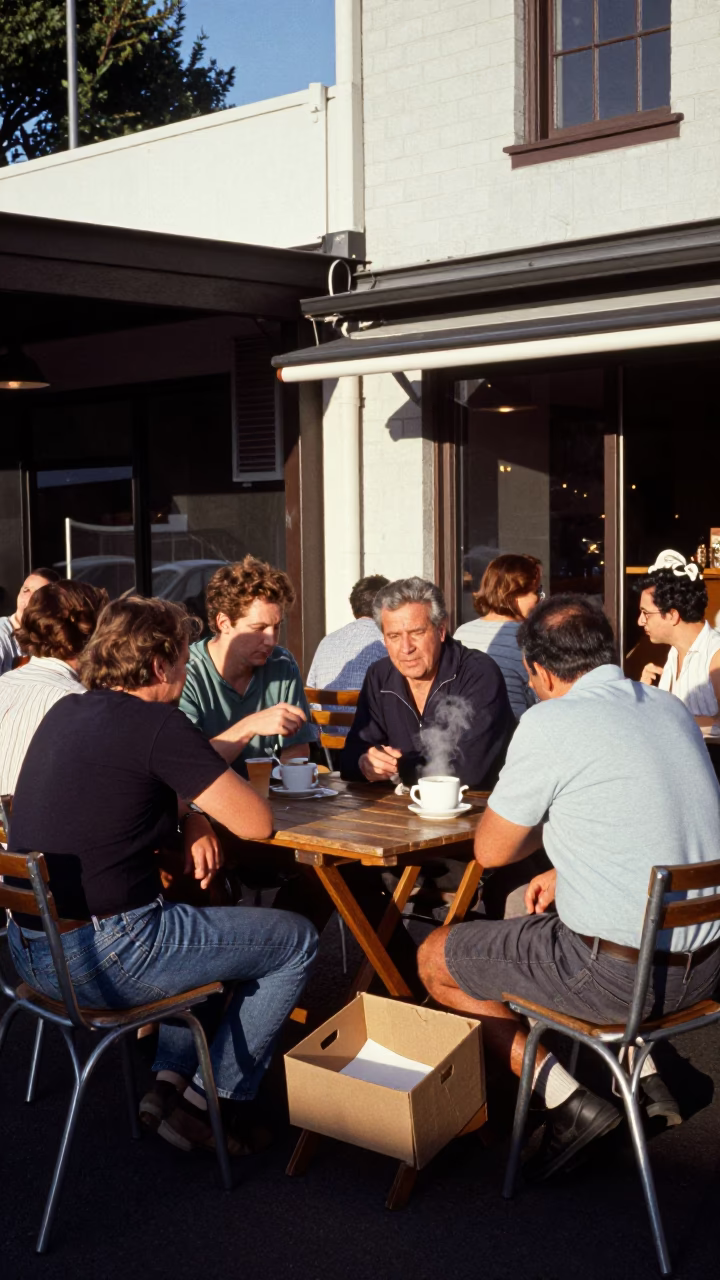 Outdoor Dining in Christchurch in in Christchurch, New Zealand
