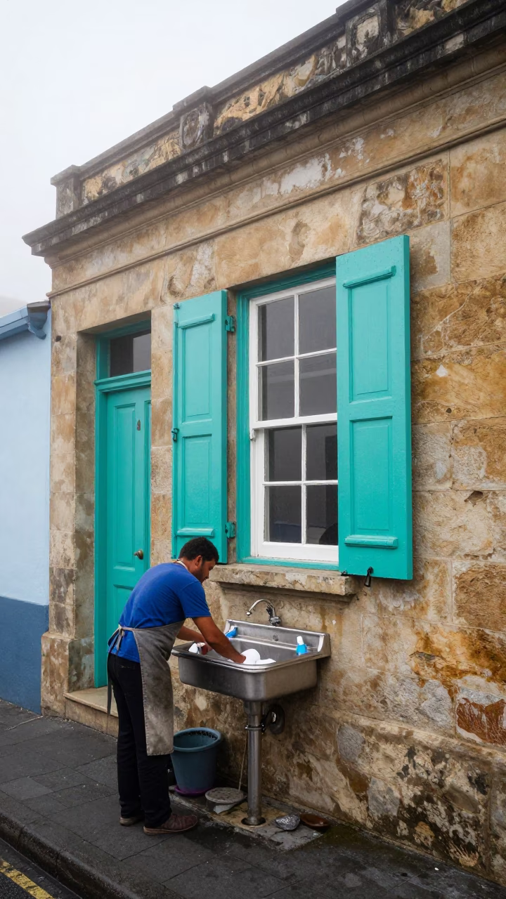 Outdoor Sink in Cape Town in in Cape Town, South Africa