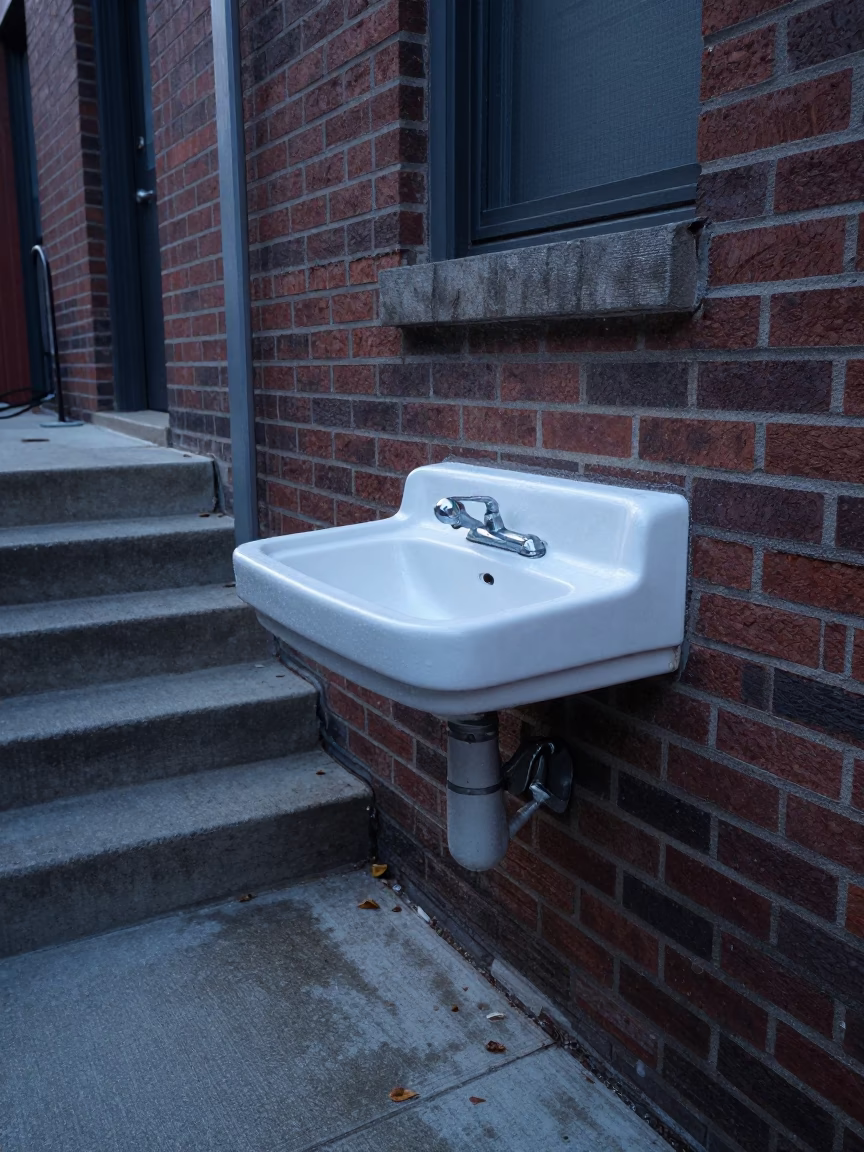 Outdoor Sink in Toronto in in Toronto, Ontario, Canada