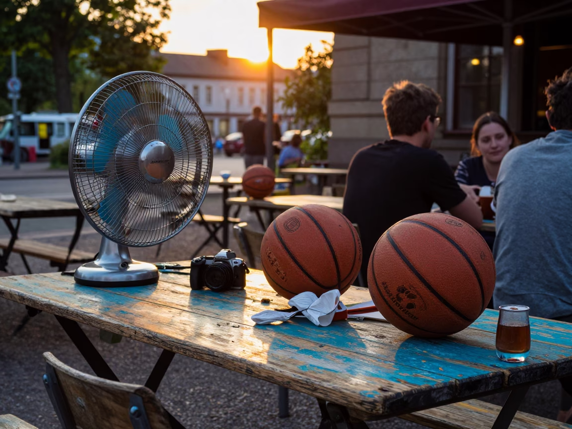 Outdoor Table in Berlin in in Berlin, Germany