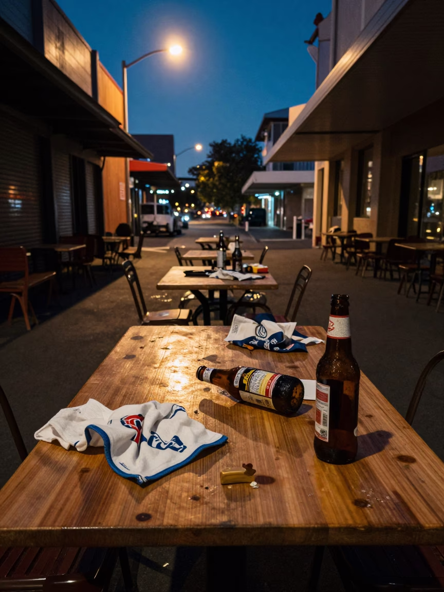 Outdoor Table in Perth in in Perth, Western Australia, Australia