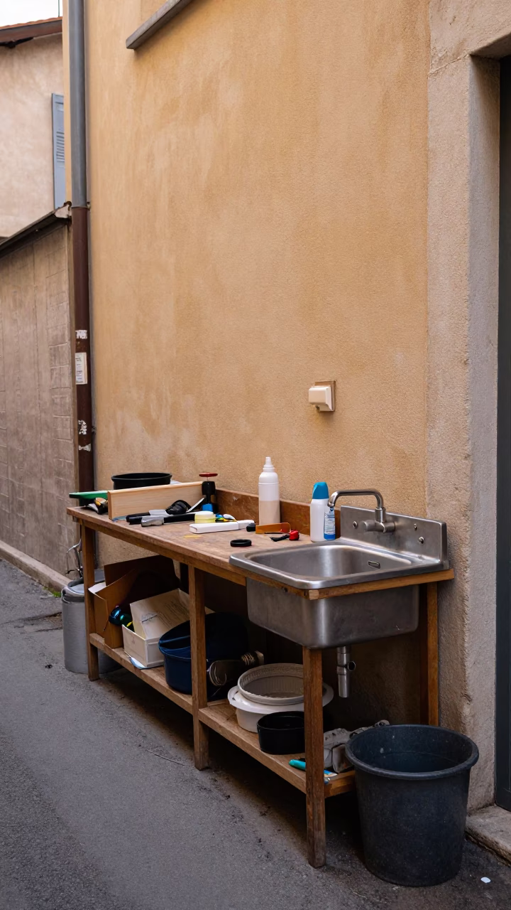 Outdoor Workbench in Lyon in in Lyon, France