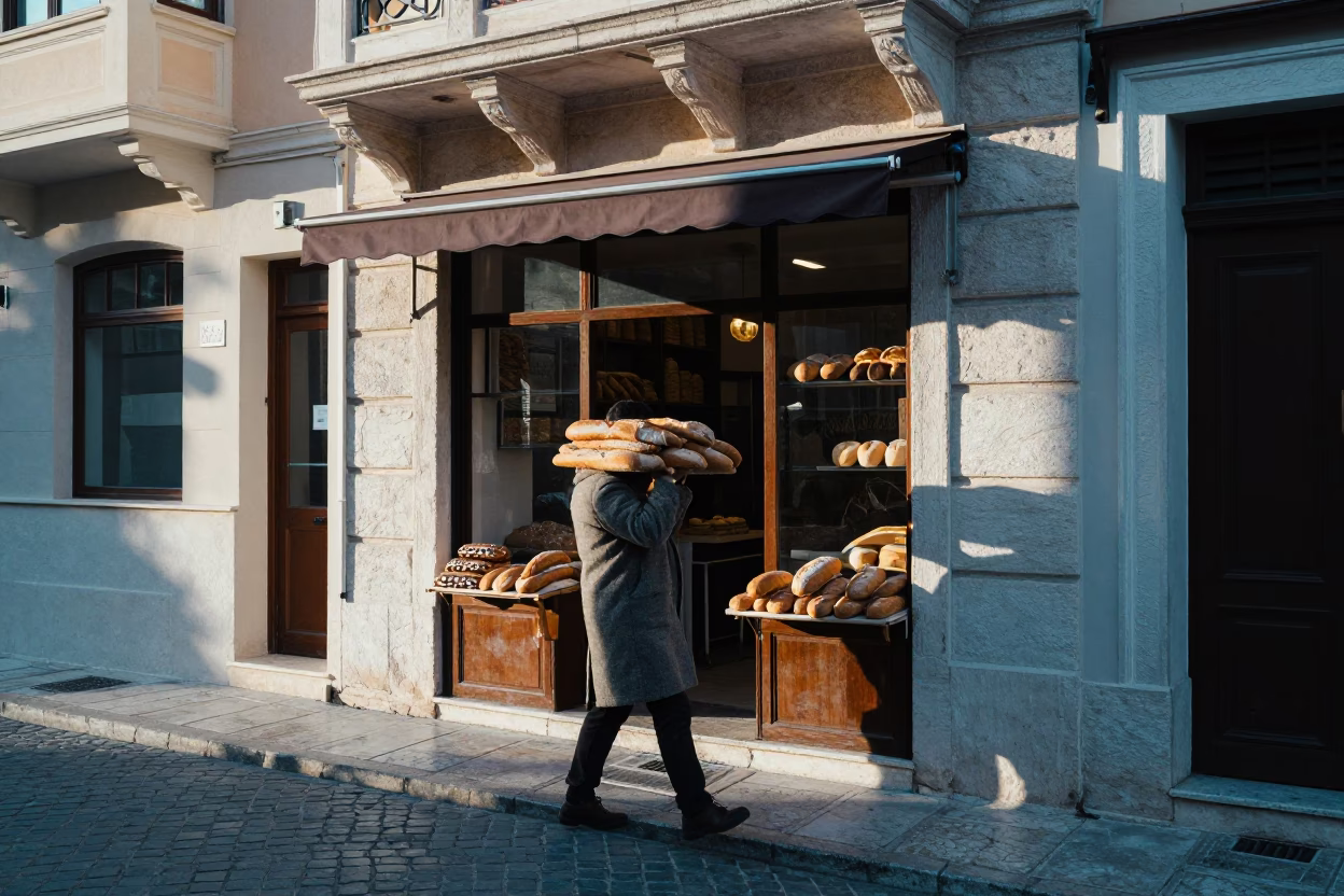 Outside Shop in Athens in in Athens, Greece