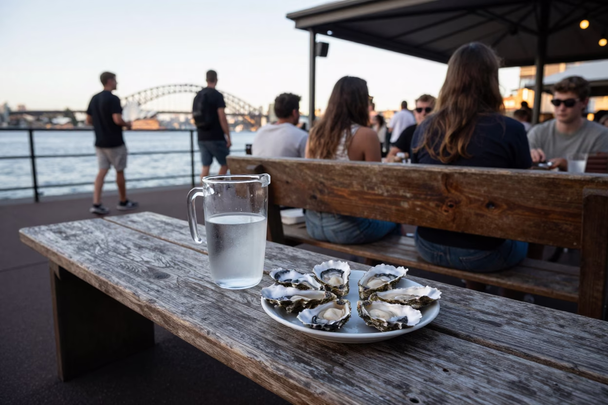 Oyster Dining in Sydney in in Sydney, New South Wales, Australia