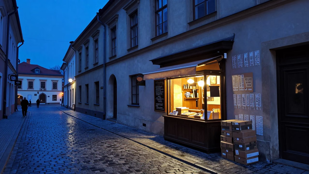 Packing Cart in Krakow in in Krakow, Poland
