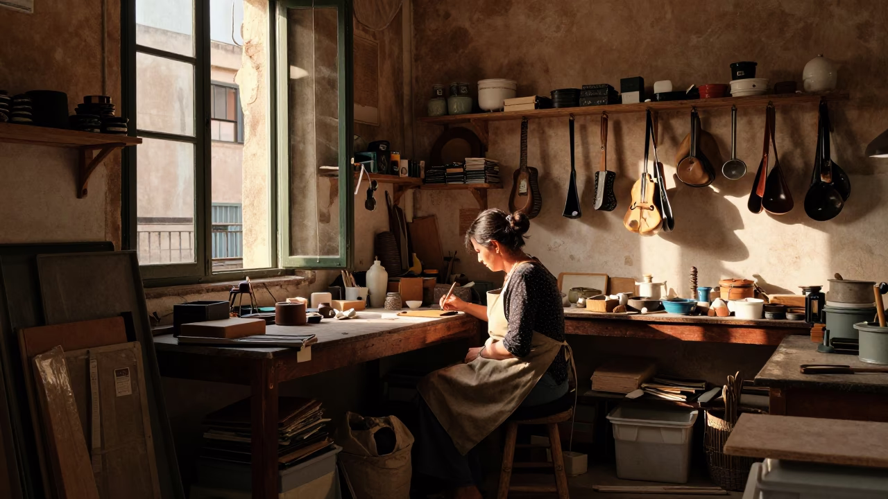 Palermo Afternoon Light at The Late Afternoon Light in in Palermo, Italy