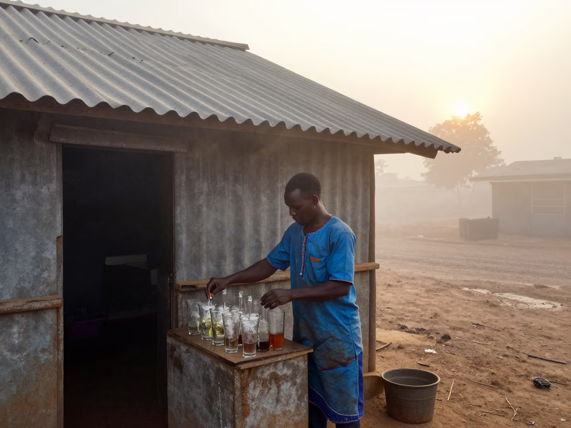 Palm Wine in Accra in in Accra, Ghana