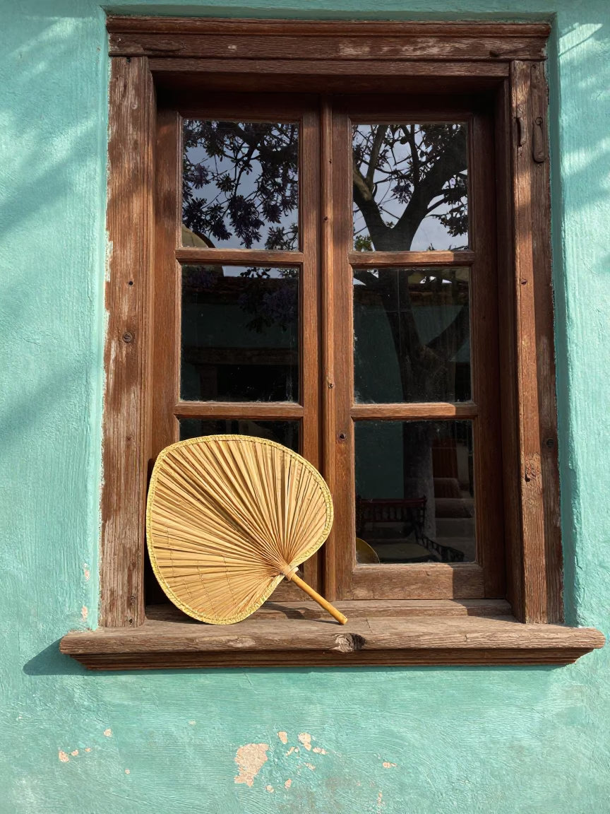 Paper Fan in Merida in in Merida, Mexico