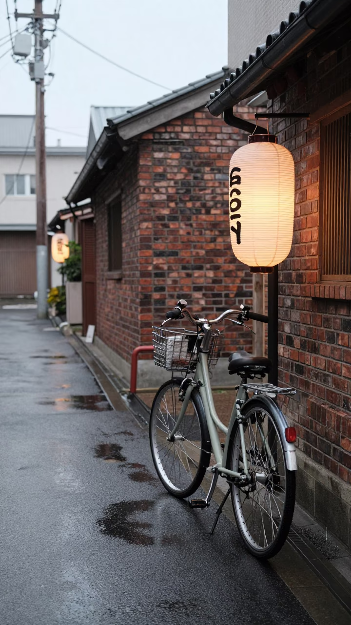 Paper Lantern in Sapporo in in Sapporo, Japan