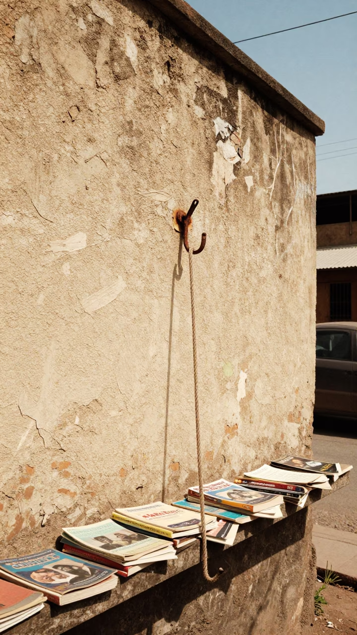 Paperbacks at Flat Noon Light in Johannesburg in in Johannesburg, South Africa