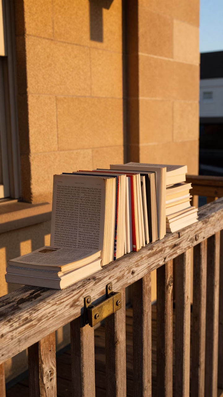 Paperbacks in Sydney at Golden Hour in in Sydney, Australia