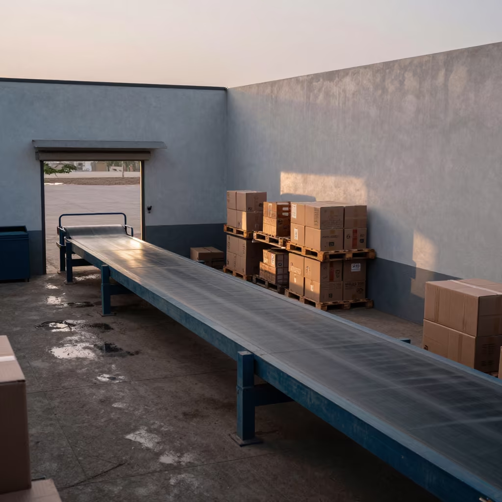 Parcel Sorting Belt Kano Dawn Dispute in at a parcel sorting belt in Kano