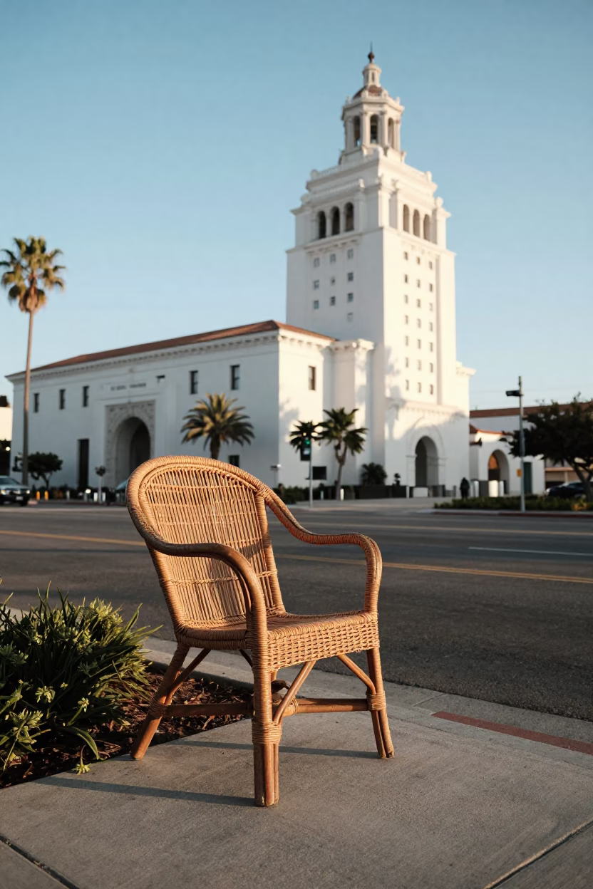 Park Plaza in San Diego at The Early Afternoon Light in in San Diego, California, United States