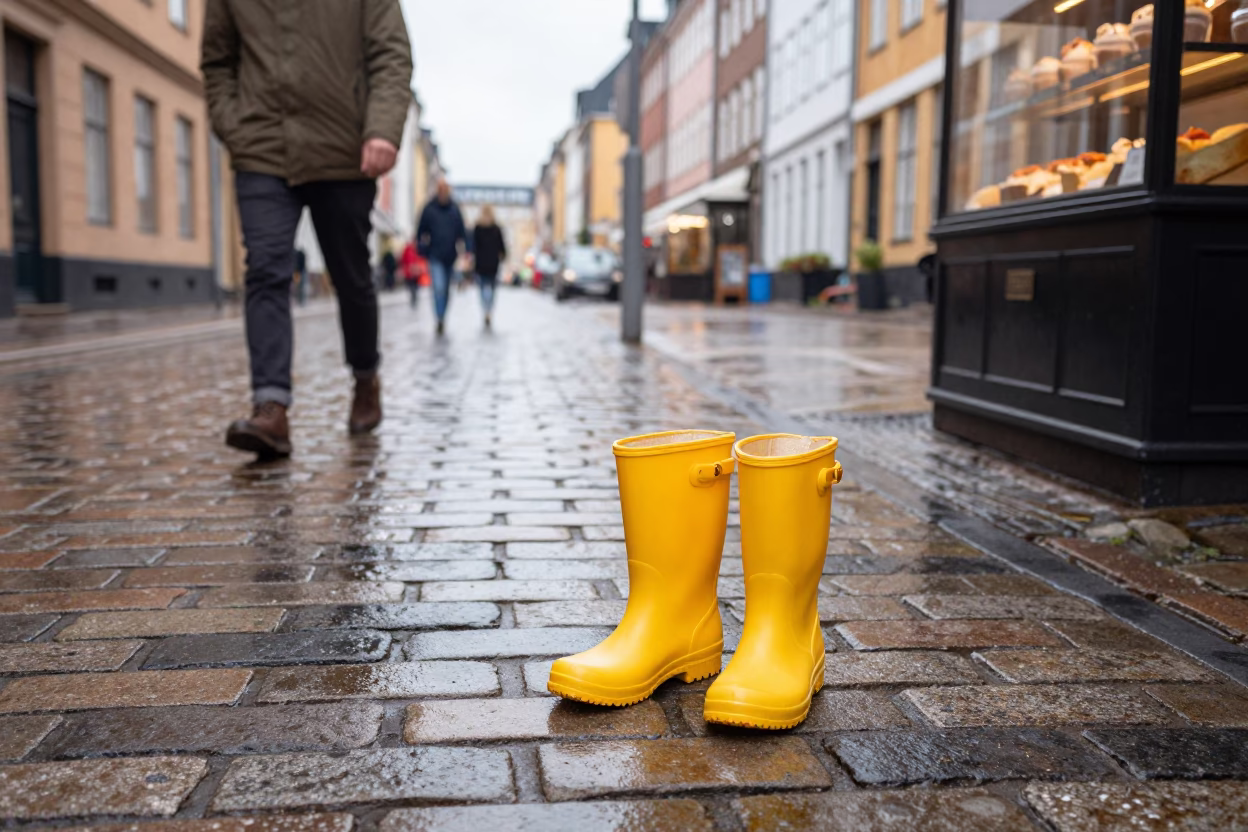 Pastry Kiosk in Copenhagen in in Copenhagen, Denmark
