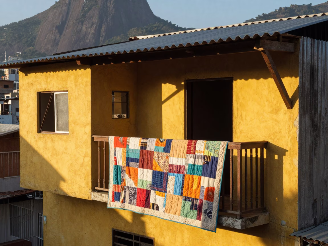 Patchwork Quilt in Rio De Janeiro in in Rio de Janeiro, Brazil