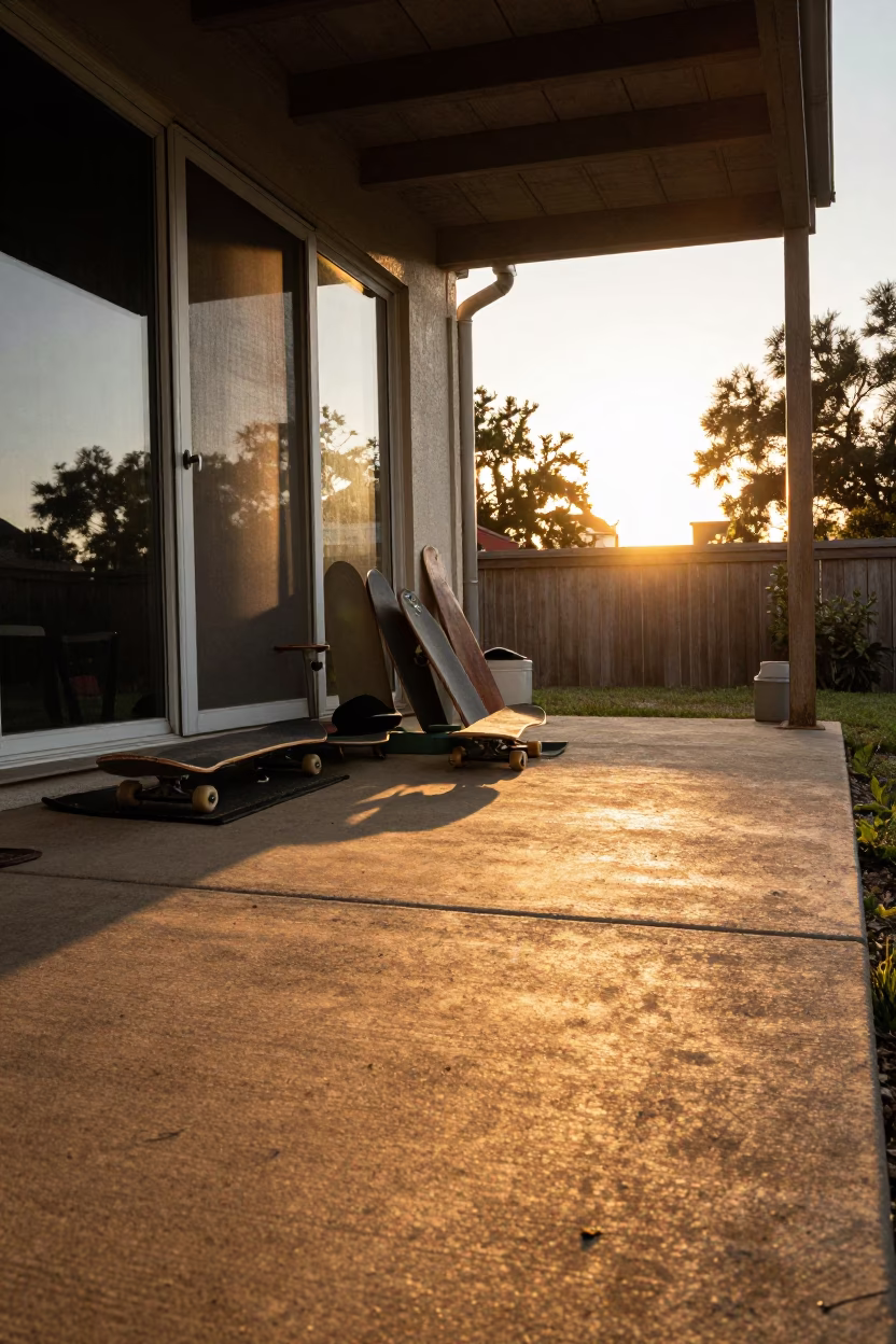 Patio Clutter in Austin in in Austin, Texas, United States