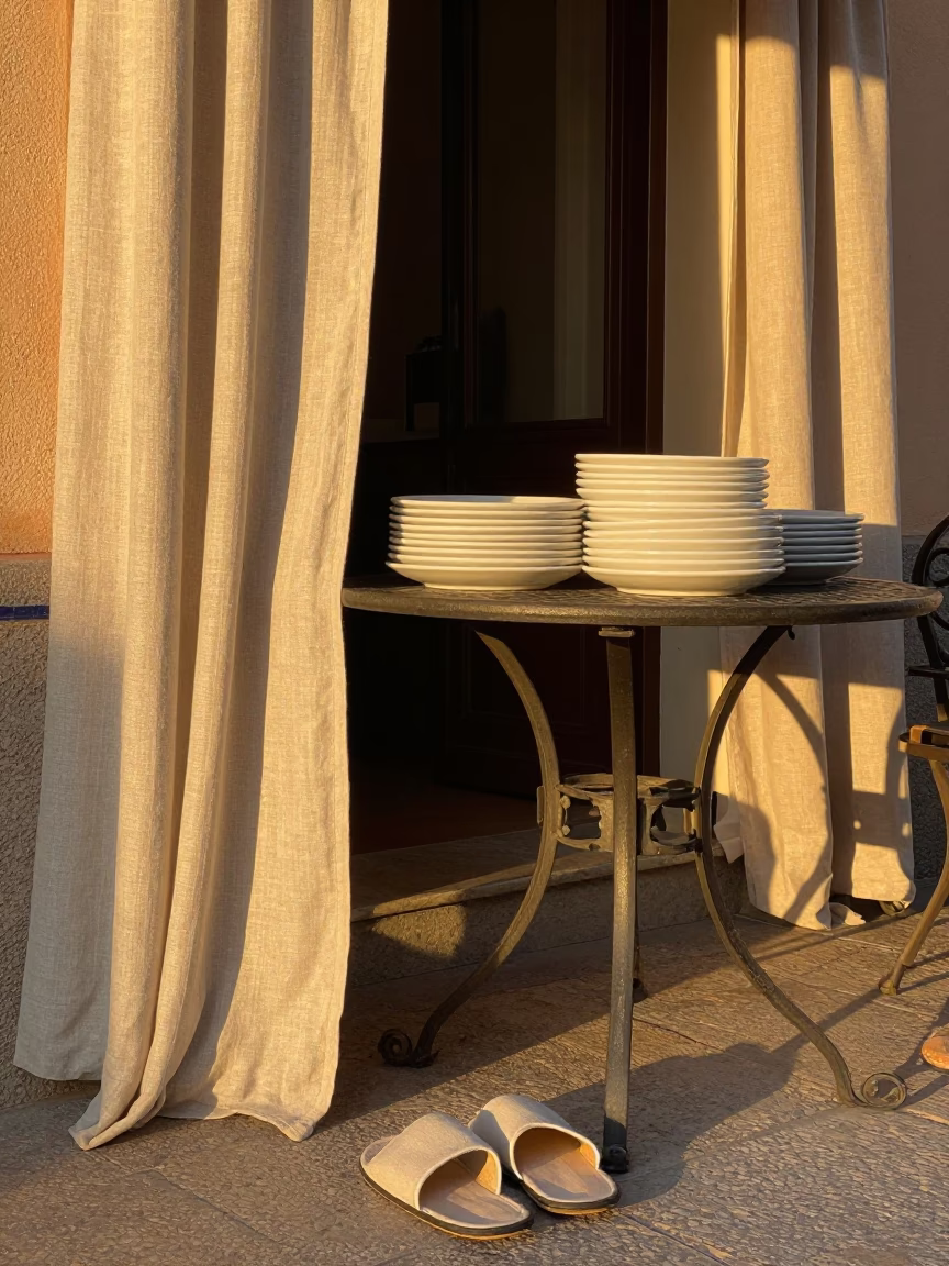 Patio Table in Madrid in in Madrid, Spain