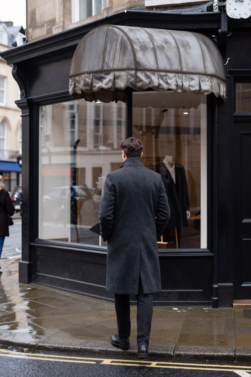 Pedestrian at Midday Light in in Liverpool, United Kingdom