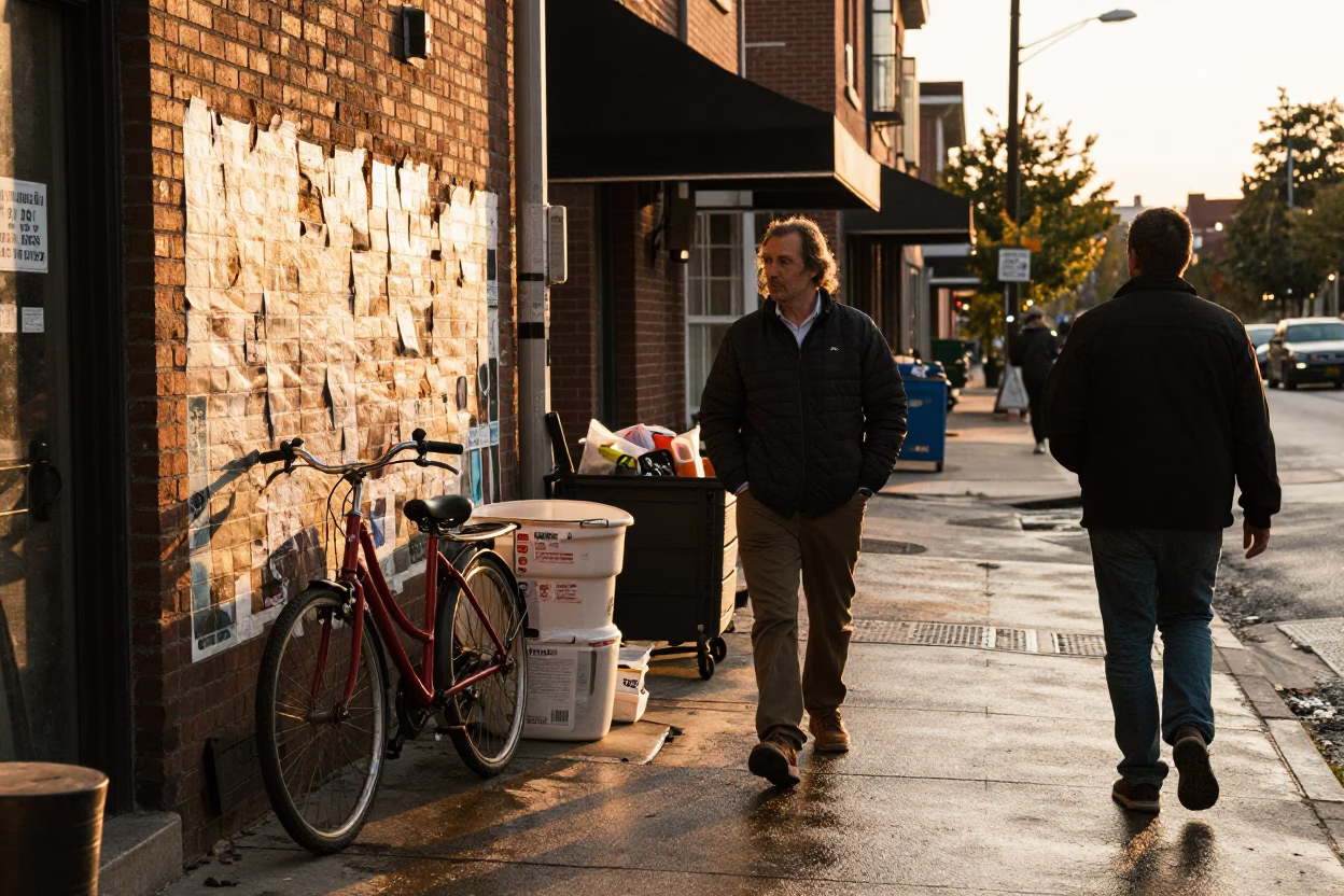 Pedestrian Interaction in Toronto in in Toronto, Ontario, Canada