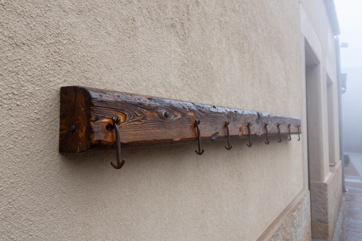 Peg Rail in Bilbao in in Bilbao, Spain