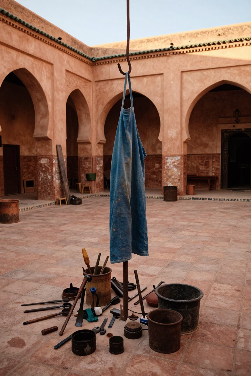 Personal Effects in Fez in in Fez, Morocco