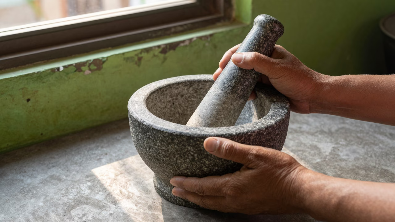 Pestle just after sunrise in Hanoi in in Hanoi, Vietnam
