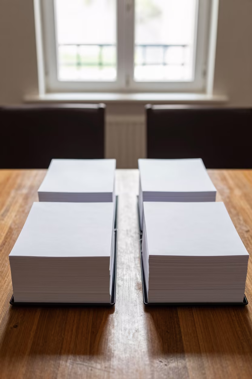 Pet Fee Folio Rack Before Opening in Zadar in inside a breakfast room before opening near Zadar