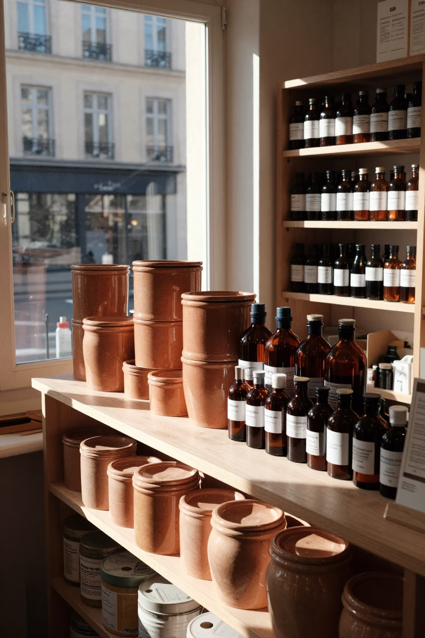 Pharmacy Counter in Lyon in in Lyon, France