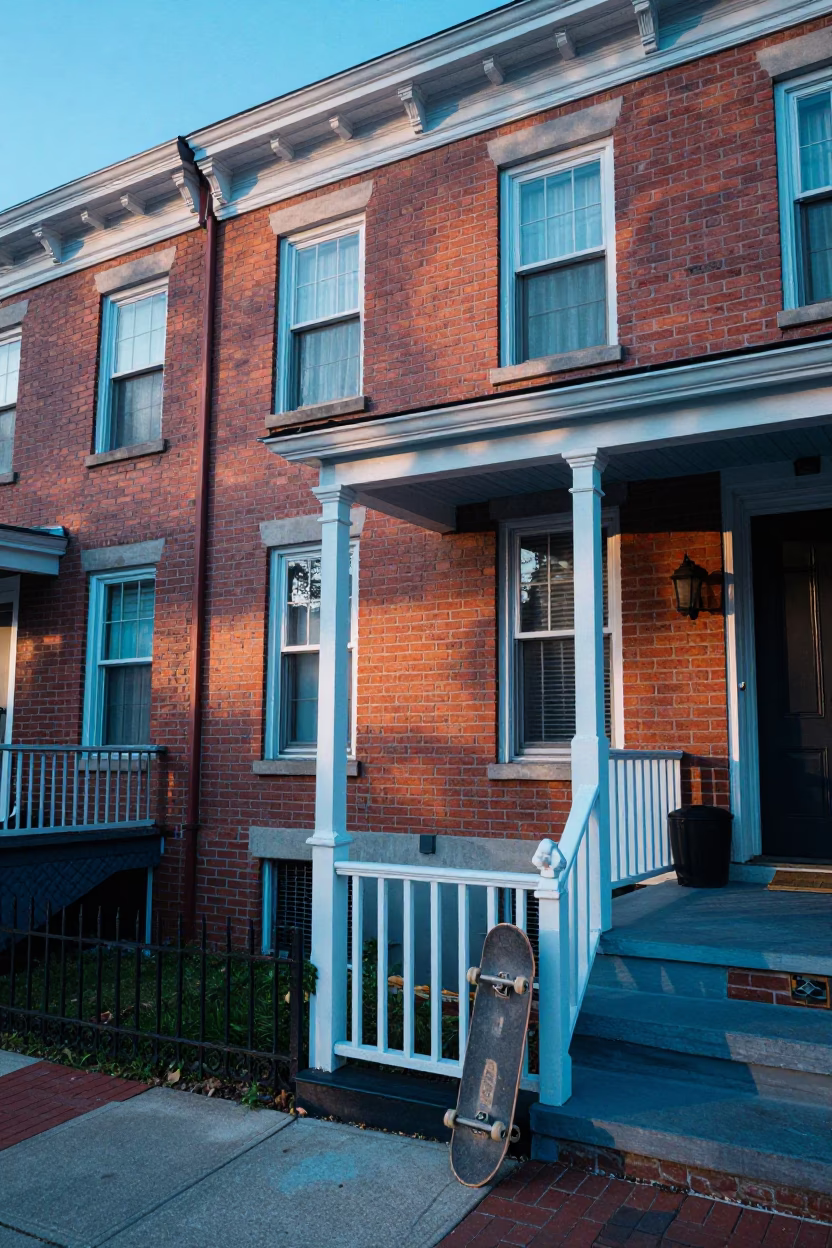Philadelphia Morning Light at Early Morning Light in in Philadelphia, Pennsylvania, United States
