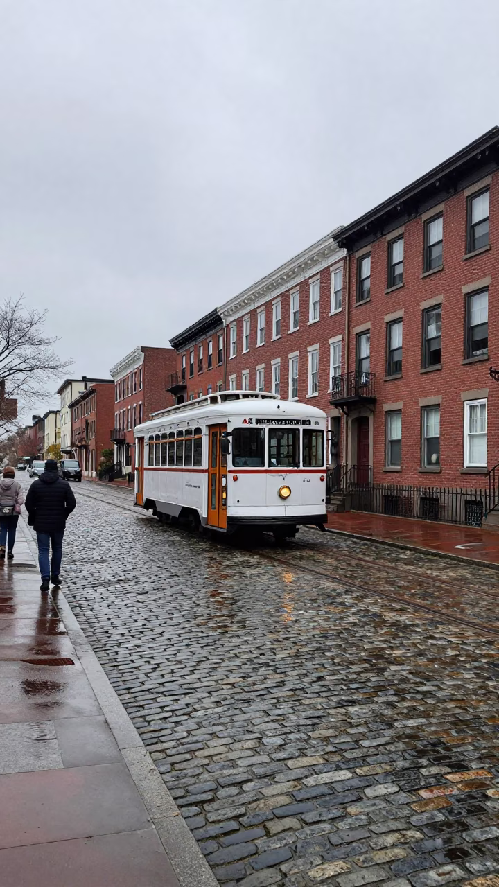 Philadelphia Pedestrian at Midday Light in in Philadelphia, Pennsylvania, United States