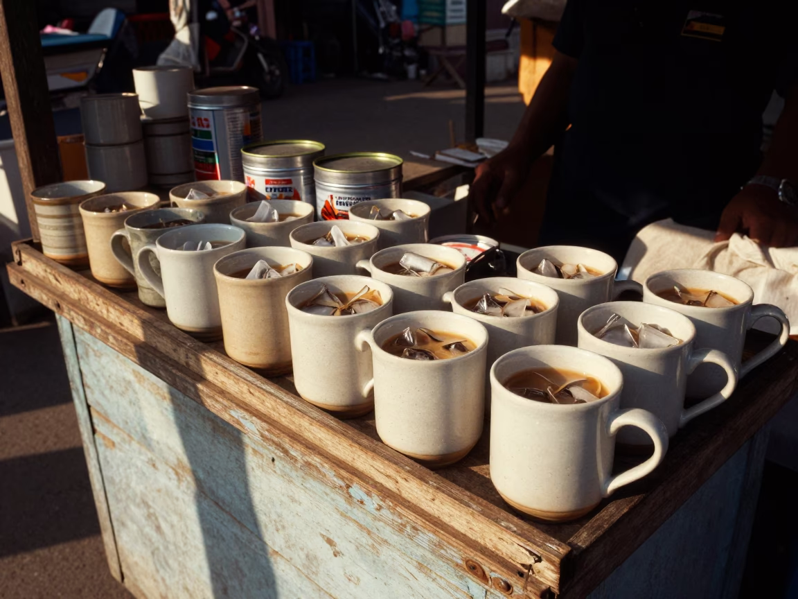 Phnom Penh Coffee Stall in in Phnom Penh, Cambodia