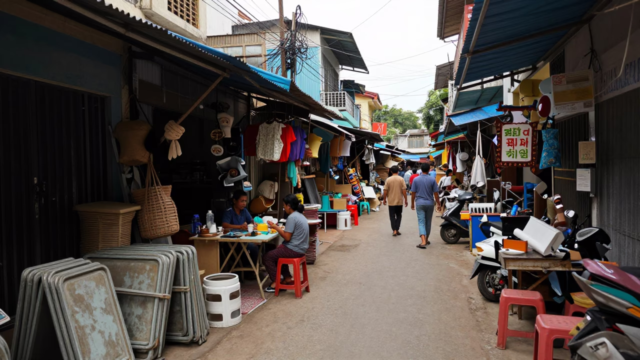 Phnom Penh Repair Shop in in Phnom Penh, Cambodia