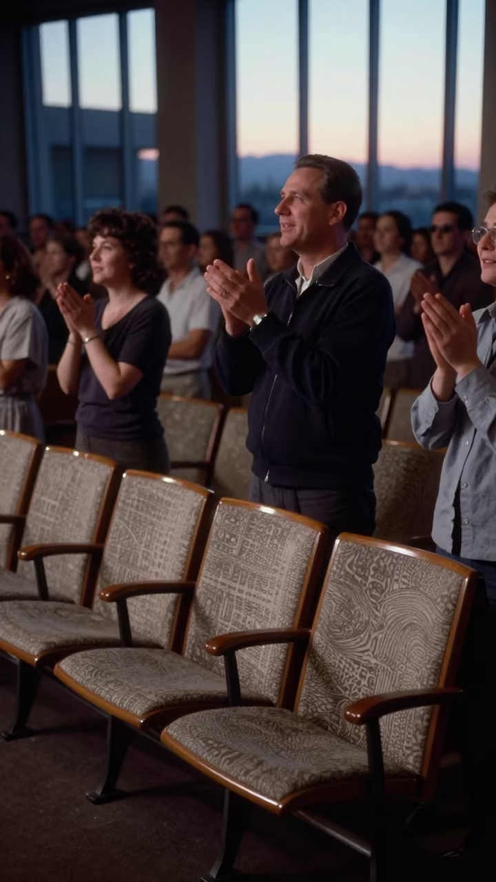 Phoenix Concert Hall Audience Stone Transformation in in a concert hall in Phoenix