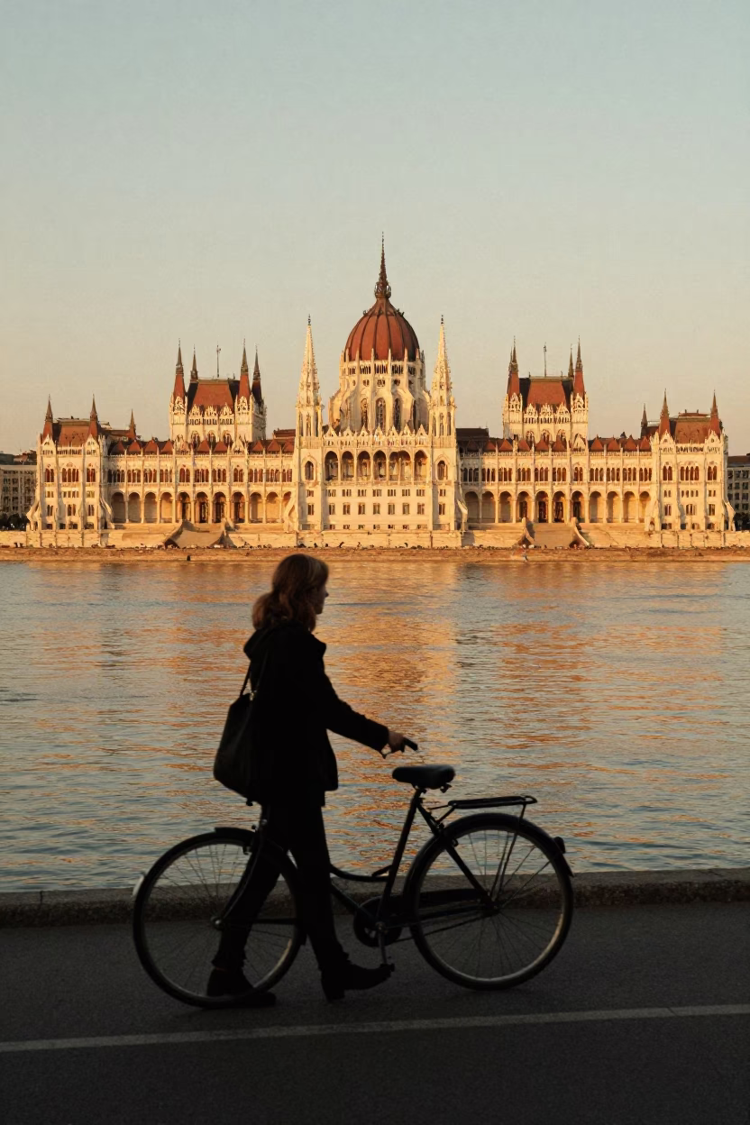 Photography at Golden Hour in Budapest in in Budapest, Hungary