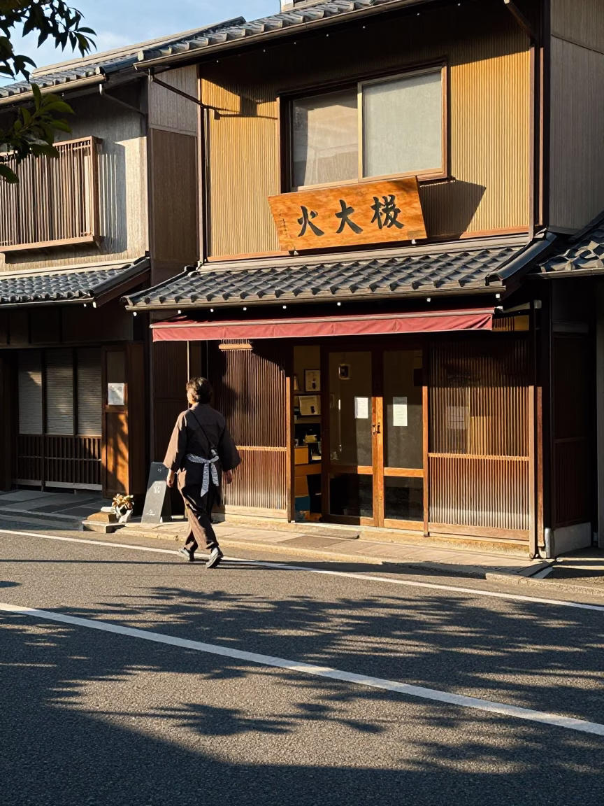 Photography in Sapporo at The Late Afternoon Light in in Sapporo, Japan