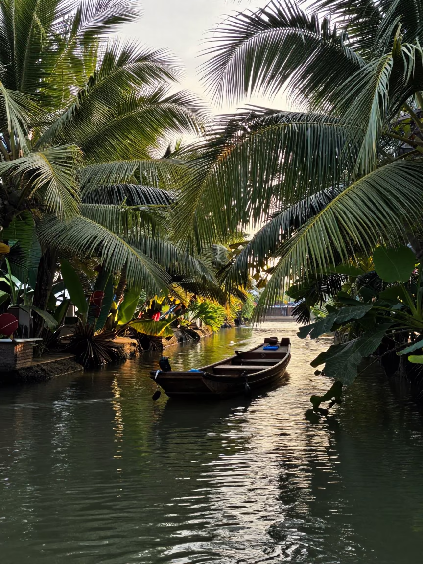 Phuket Morning Light at As First Light Reaches The Scene in in Phuket, Thailand