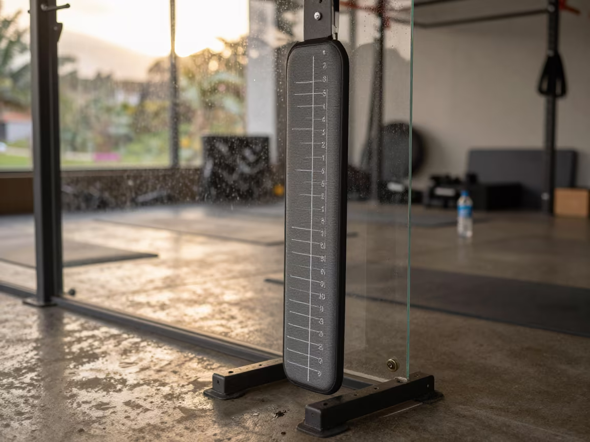 Pickleball Gauge Sleeve Sunset Reflections Ibagué in inside a strength room in Ibagué