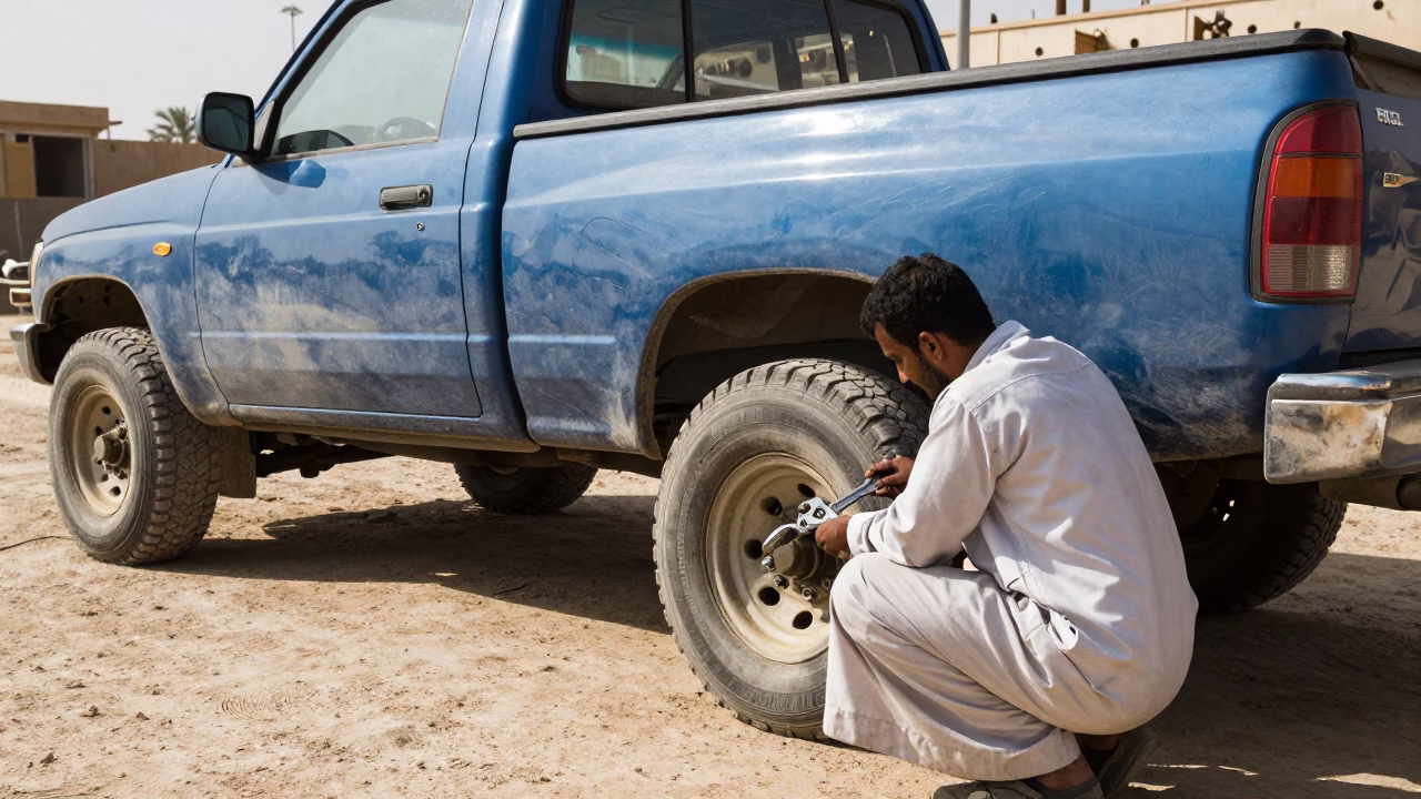 Pickup Truck in Luxor in in Luxor, Egypt