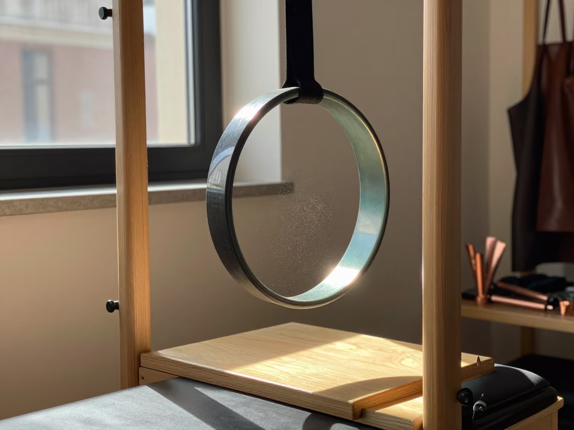 Pilates Ring Cubby in Madrid Goldsmith Workshop in inside a goldsmith workshop behind the market lane in Madrid