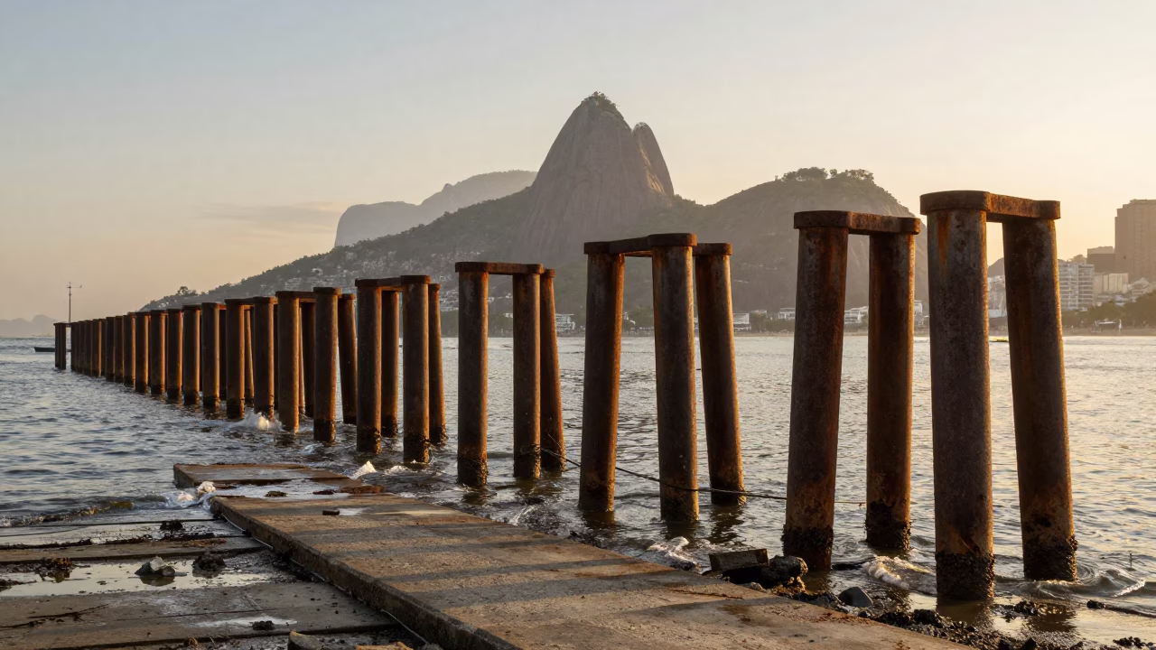 Piling System in Rio De Janeiro in in Rio de Janeiro, Brazil