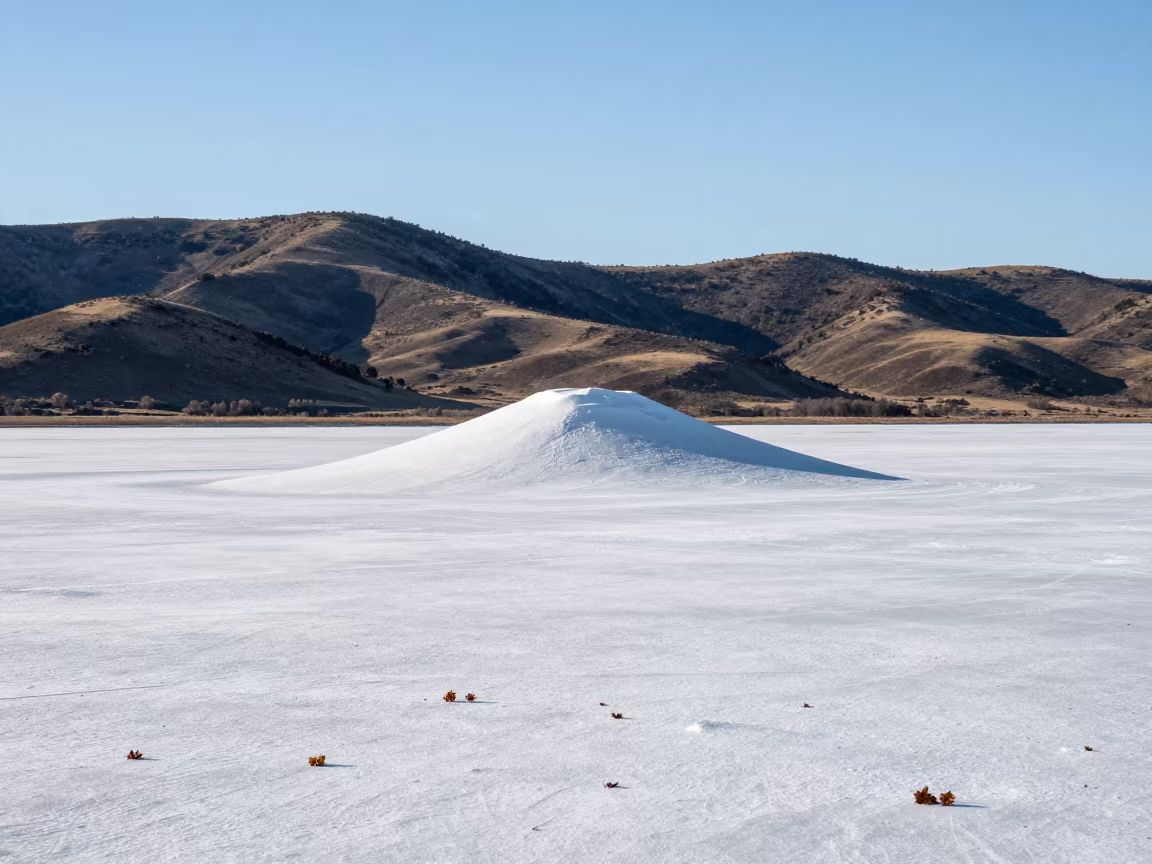 Pingos Mound Permafrost Ridge Foothills in from a ridge above layered foothills near Brisbane