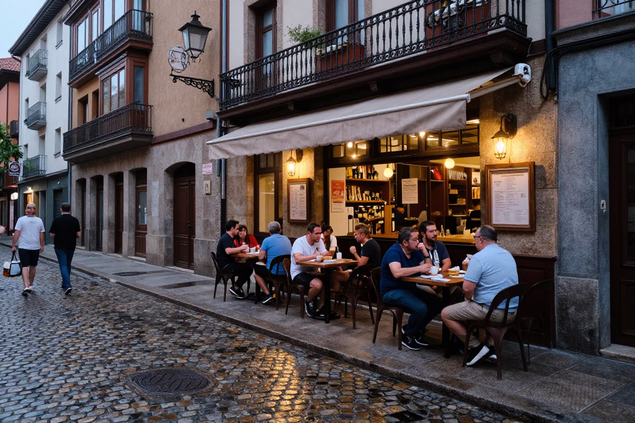 Pintxo Bar in Bilbao in in Bilbao, Spain