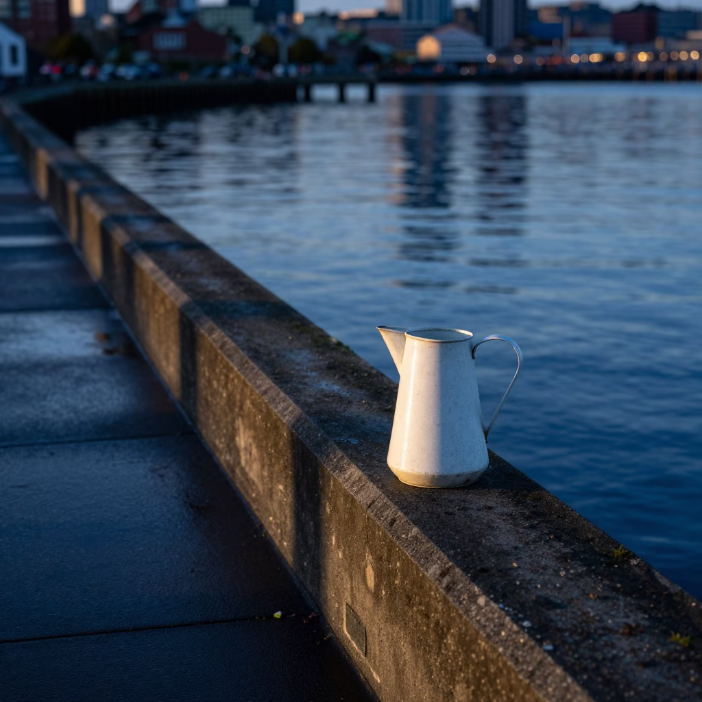 Pitcher in Seattle at First Light Of Dawn in in Seattle, Washington, United States