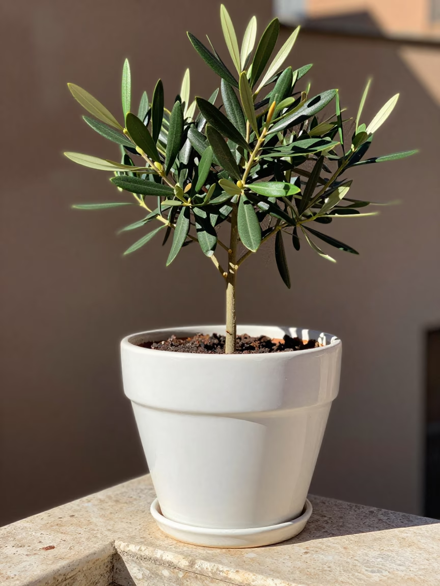 Plant Pot in Rome in in Rome, Italy