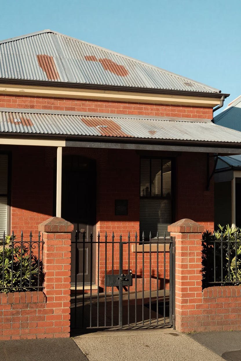 Planter at Noon Light in in Adelaide, South Australia, Australia