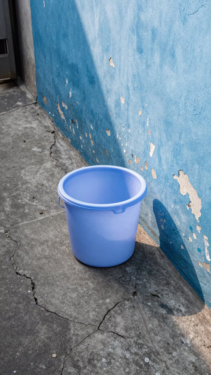 Plastic Bucket in Bangkok in in Bangkok, Thailand