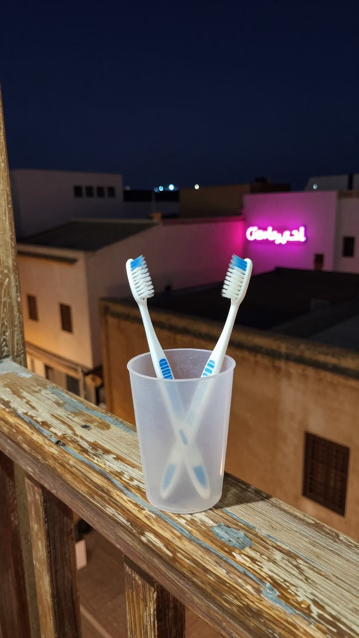 Plastic Toothbrush Holder in Casablanca in in Casablanca, Morocco